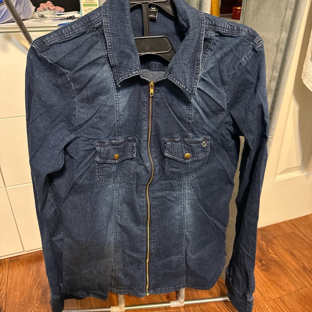 G by Guess Dark Blue Denim Jacket